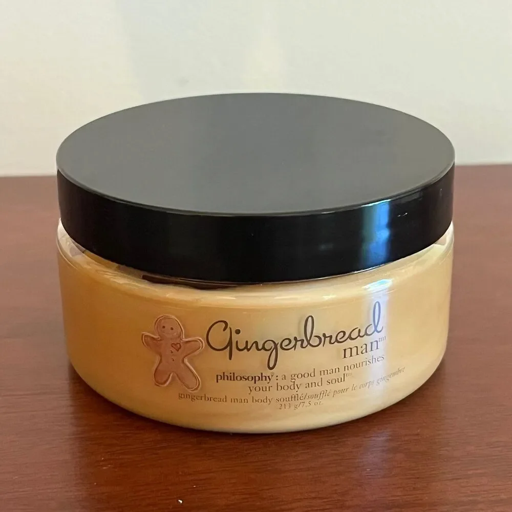 Philosophy The Gingerbread Man Body Souffle 7.5 Oz 213 G NEW